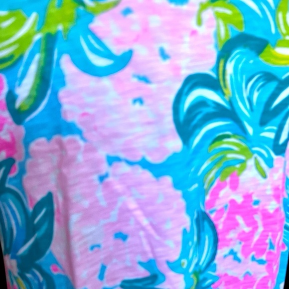 Lilly Pulitzer Etta V-Neck Top Floral XS Excellent Condition - Picture 9 of 9